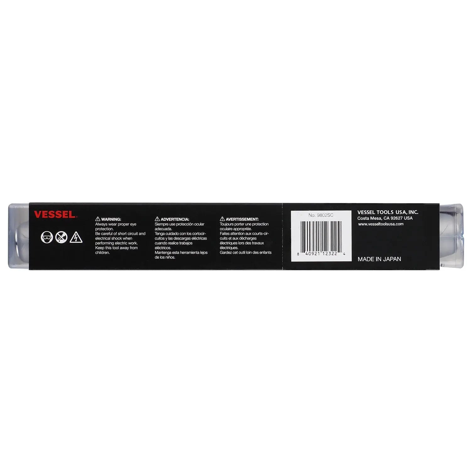 Vessel Tools Set of 2 Megadora Impacta Screwdriver - VL 9802SC Vessel Tools