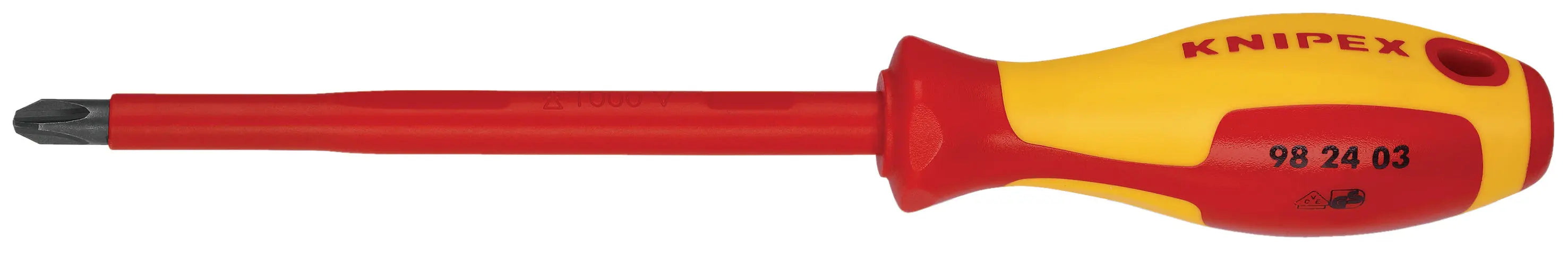 Knipex 98 24 03 KN | P3 screwdriver, 6" Shaft Knipex