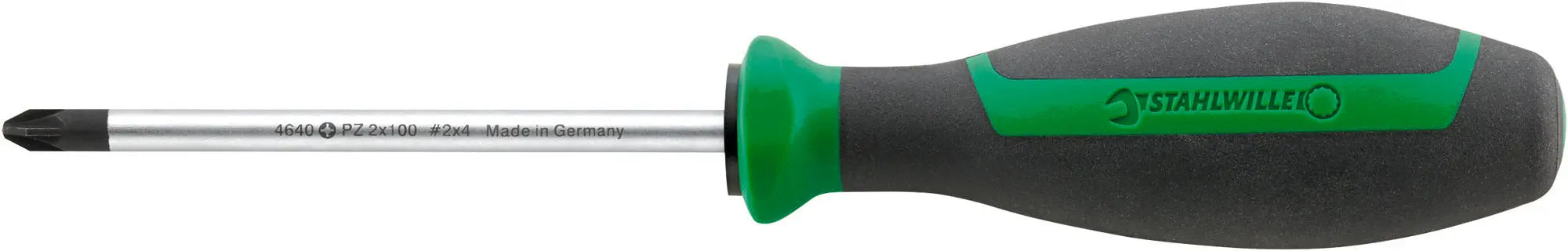 Stahlwille Cross Head Pozidriv Drall Screwdriver, PZ0 - ST 46403000 Stahlwille