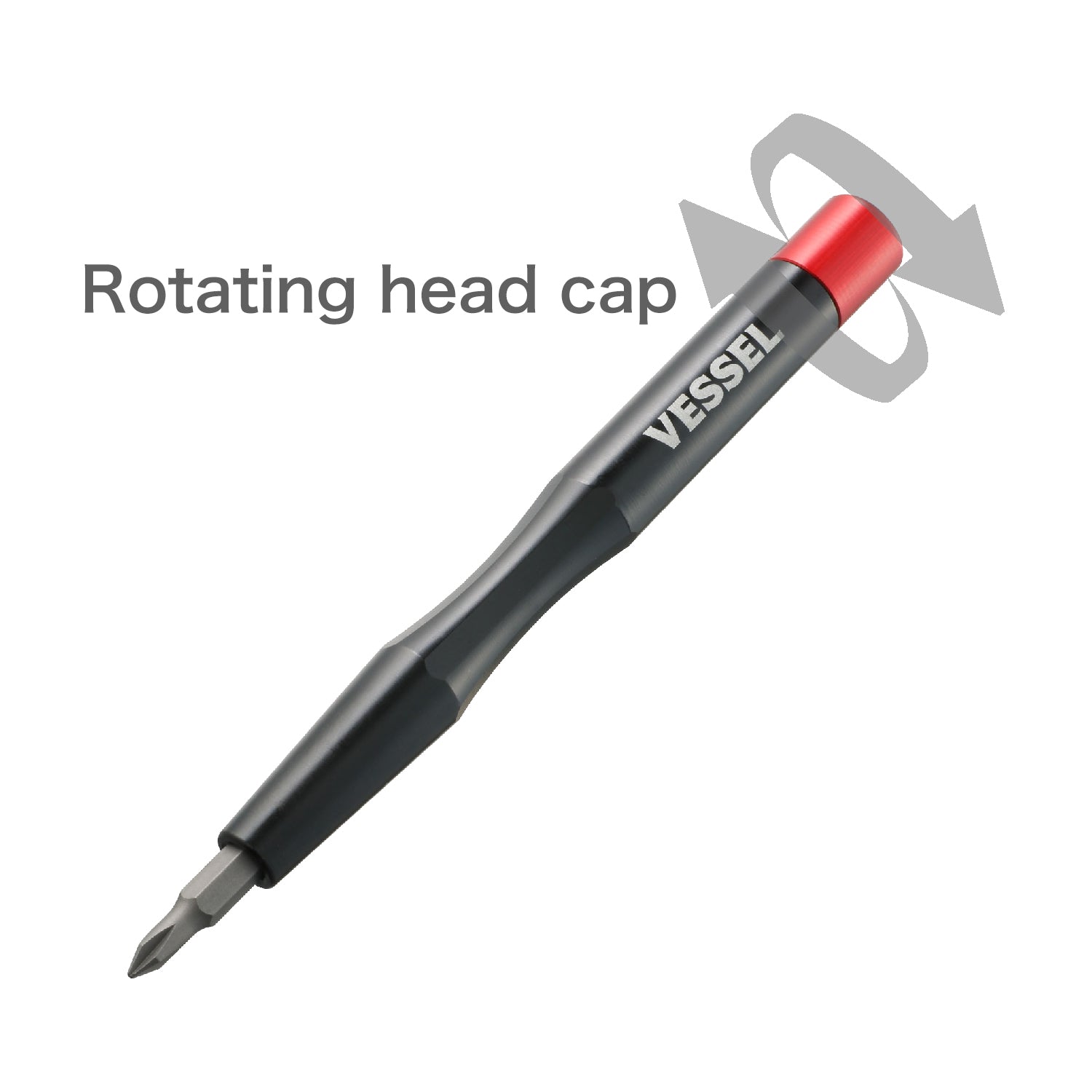 Vessel Tools Interchangeable Precision Screwdriver with 36 Piece Bits - VL 9836U