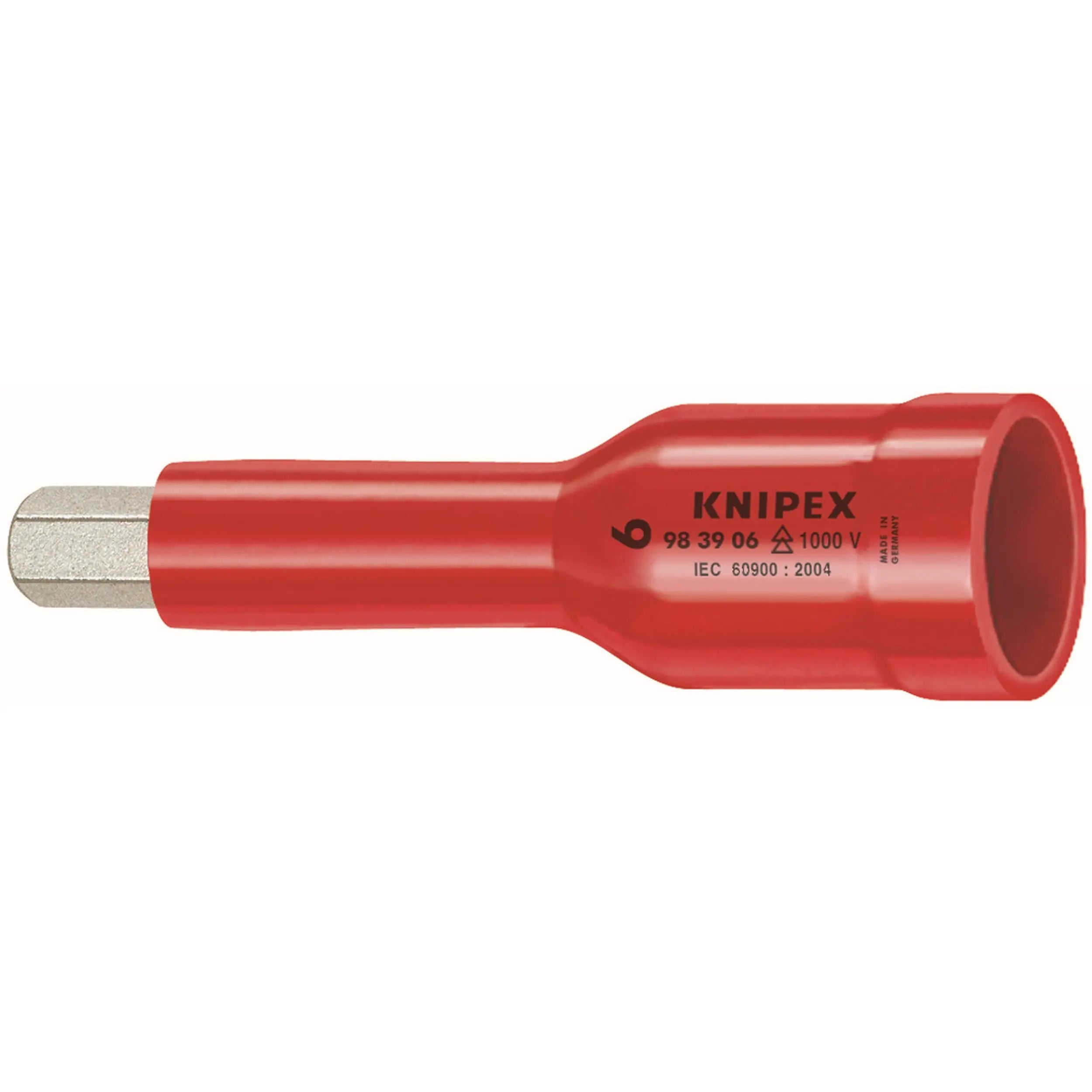 Knipex 98 39 06 KN | Hex Socket, 3/8", 6 mm, 1000V Insulated Knipex