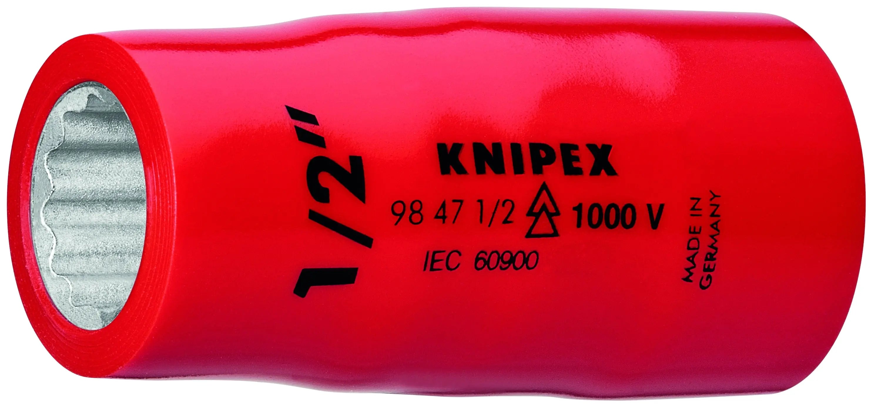 Knipex 98 47 9/16" KN | Hex Socket, 1/2" Drive, 9/16", 1000V Insulated Knipex