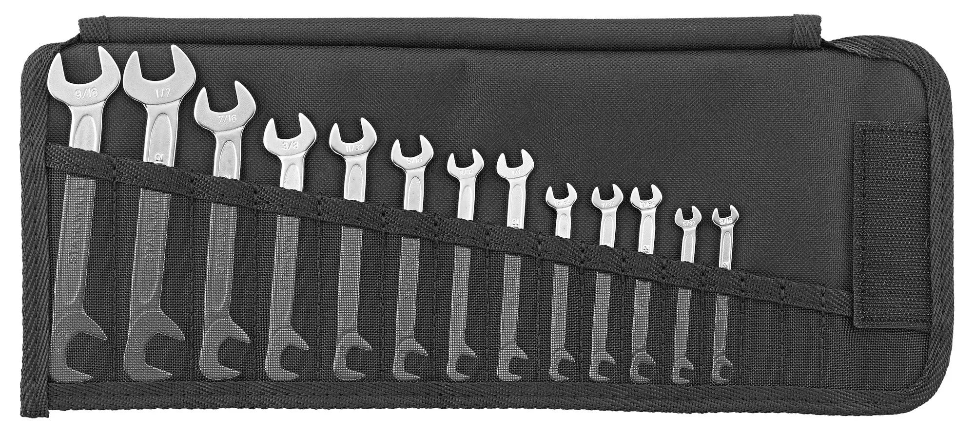 Stahlwille Set of 13 Double Open Ended Wrench, 5/32 - 9/16 - ST 96404654 Stahlwille