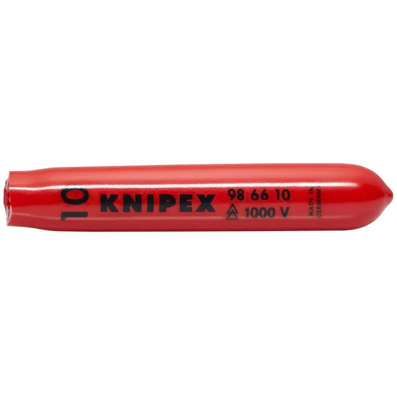 Knipex 1000V Insulated Self-Clamping Plastic Slip-On Caps, Height 1/2 in - KN 98 66 10 Knipex