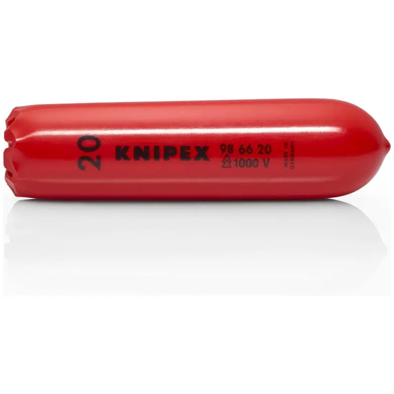 Knipex 1000V Insulated Self-Clamping Plastic Slip-On Caps, Height 1 in - KN 98 66 20 Knipex