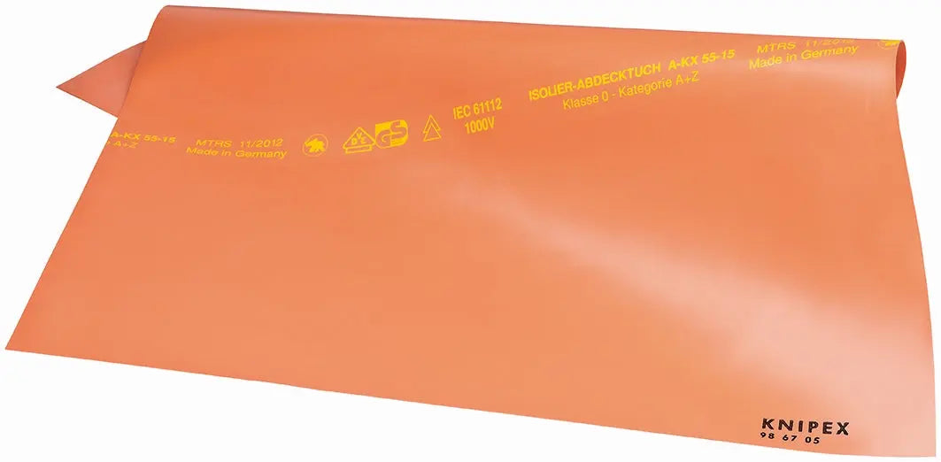Knipex 98 67 10 KN | Rubber Insulating Mat, 40" x 40", 1000V Insulated Knipex