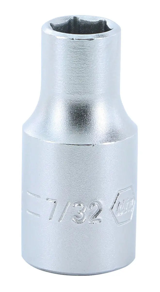Wiha 33307, 1/4" Drive Socket, 6 Point, 7/32" Wiha