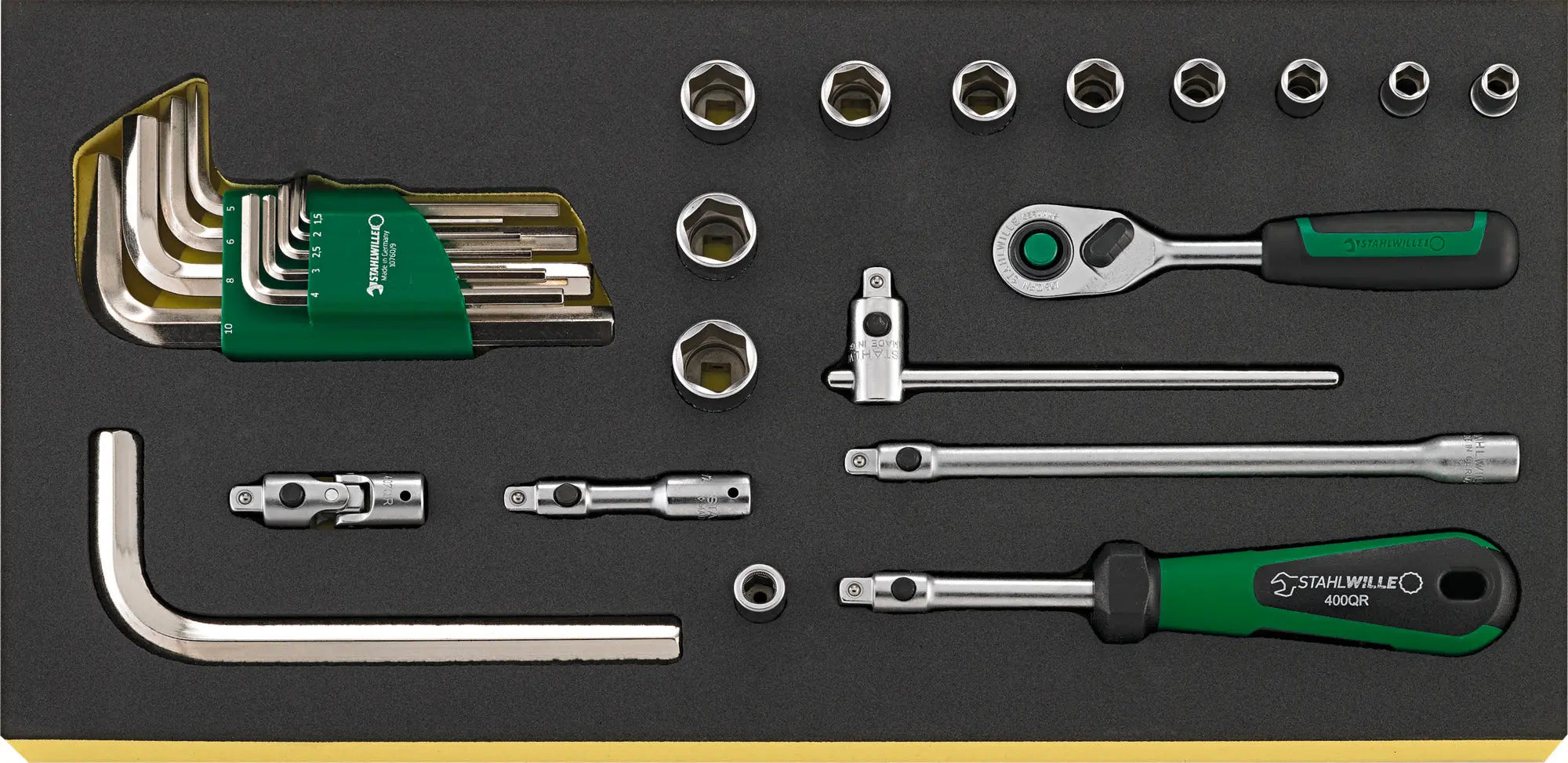 Stahlwille Set of 27 QR Assortment Tools - ST 96830364 Stahlwille