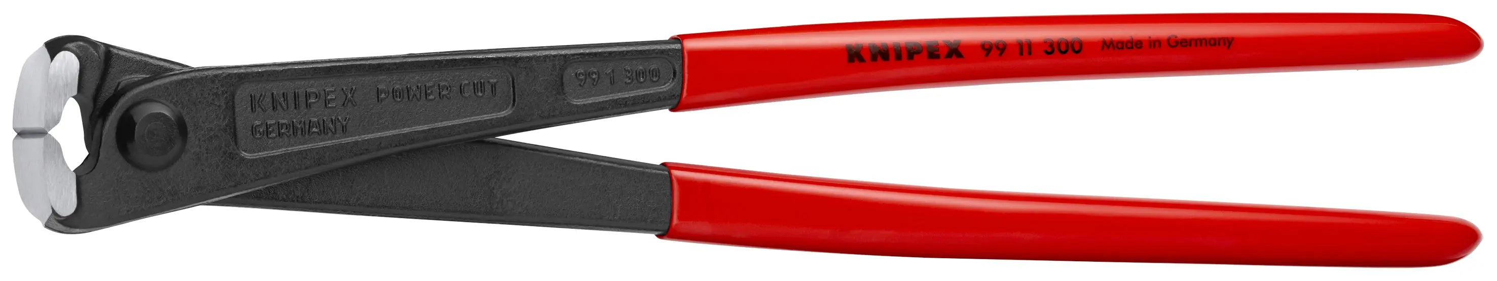 Knipex 99 11 300 KN | High Leverage Concreters' Nippers, Plastic Coated Knipex