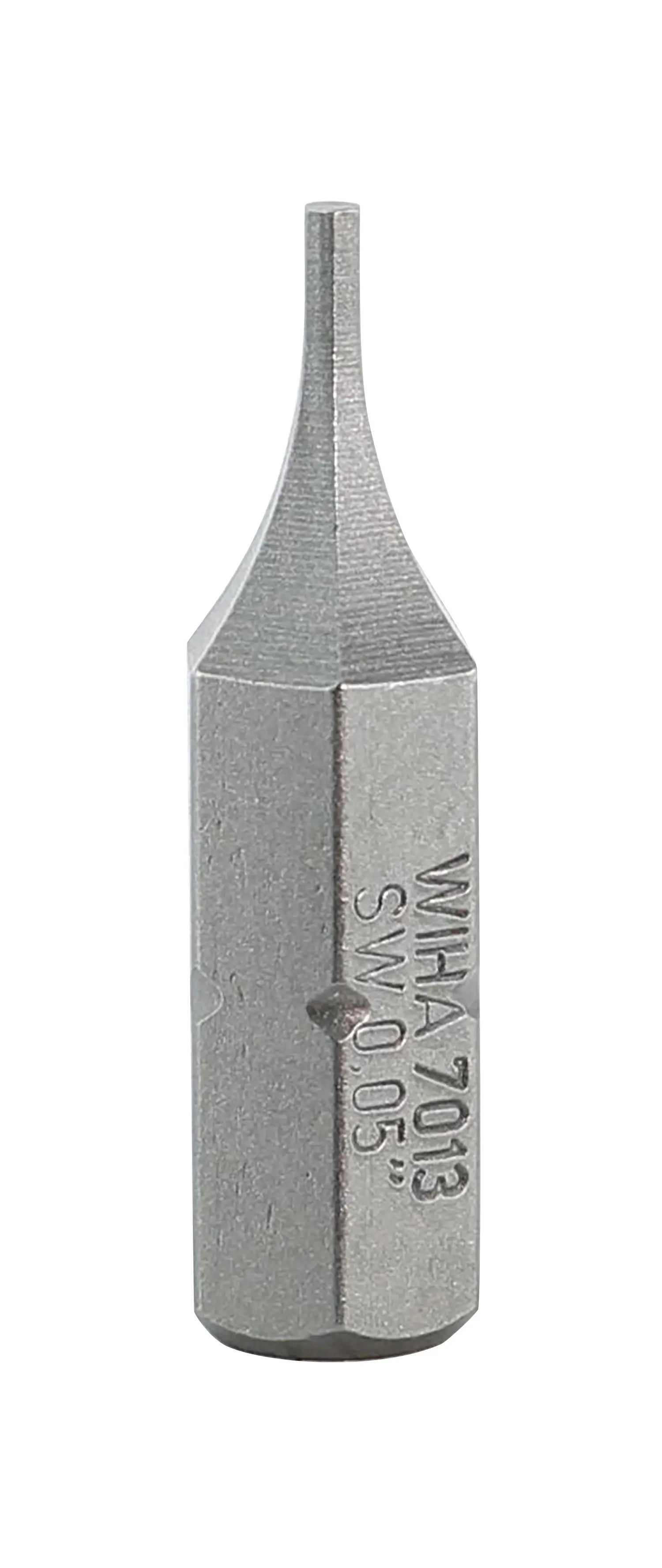 Wiha 71329, Hex Inch Insert Bit .050 x 25mm Wiha