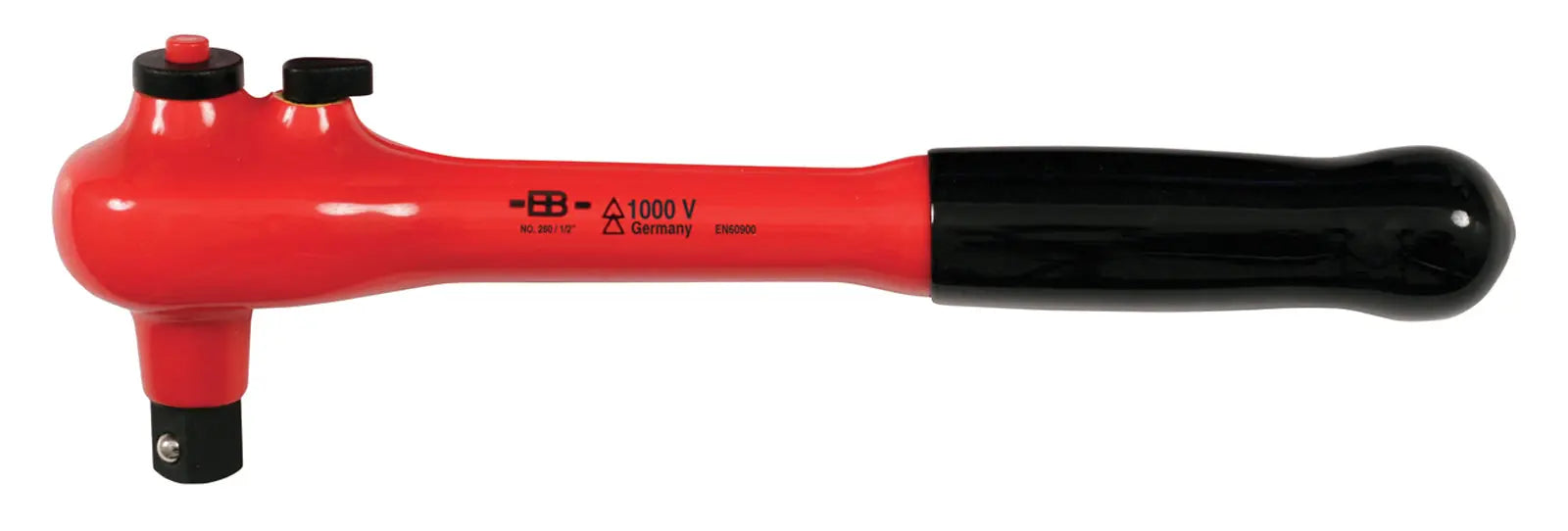 Wiha 12853, Insulated 1/2" Drive Ratchet Wiha