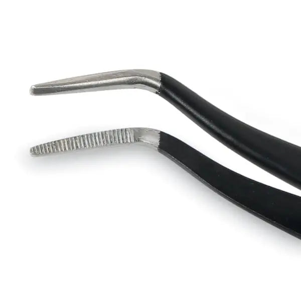 Beta Tools (Article# 999ESD/B4) Set of 4 ESD Spring Tweezers, Acid and Magnetic Resistant - BT 009990040 