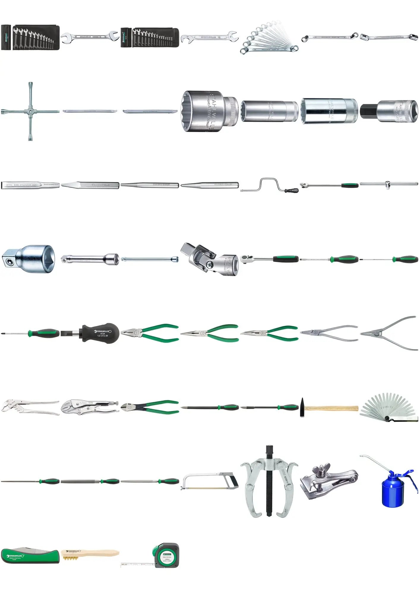 Stahlwille Set of 127 Large Workshop Tool - ST 97841210 Stahlwille