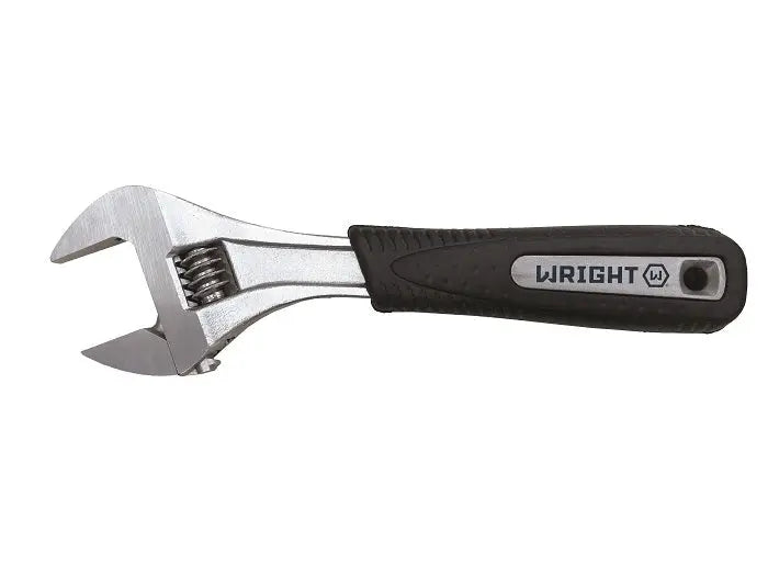 Wright Tool Ultimate Grip Black Industrial Adjustable Wrench Maximum Capacity 1-3/8 in, Length 10 in - WT 9ABG10 Adjustable Wrench Wright Tool