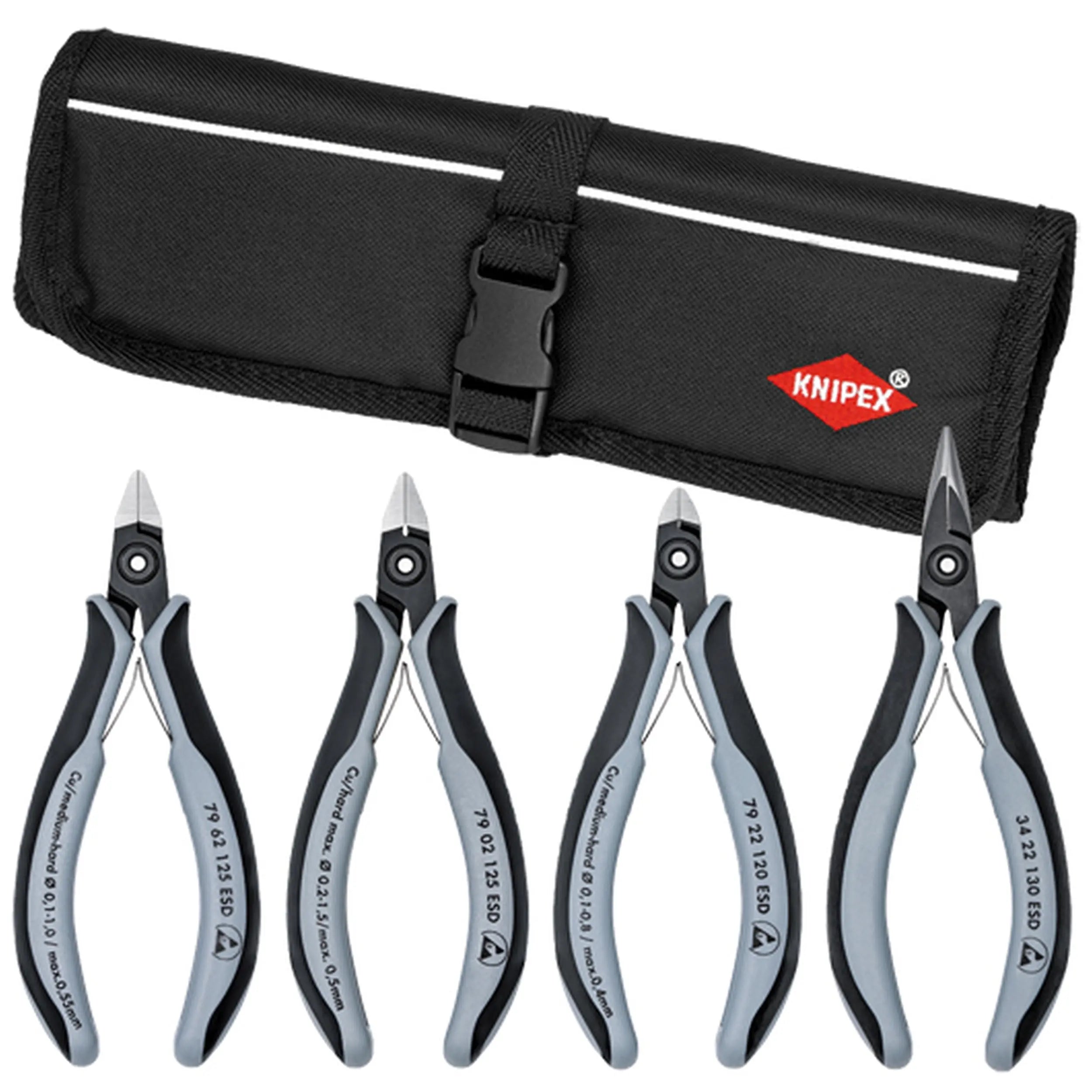 Knipex 9K 00 80 10 US KN | 4 Pc Electronic Pliers Set Knipex