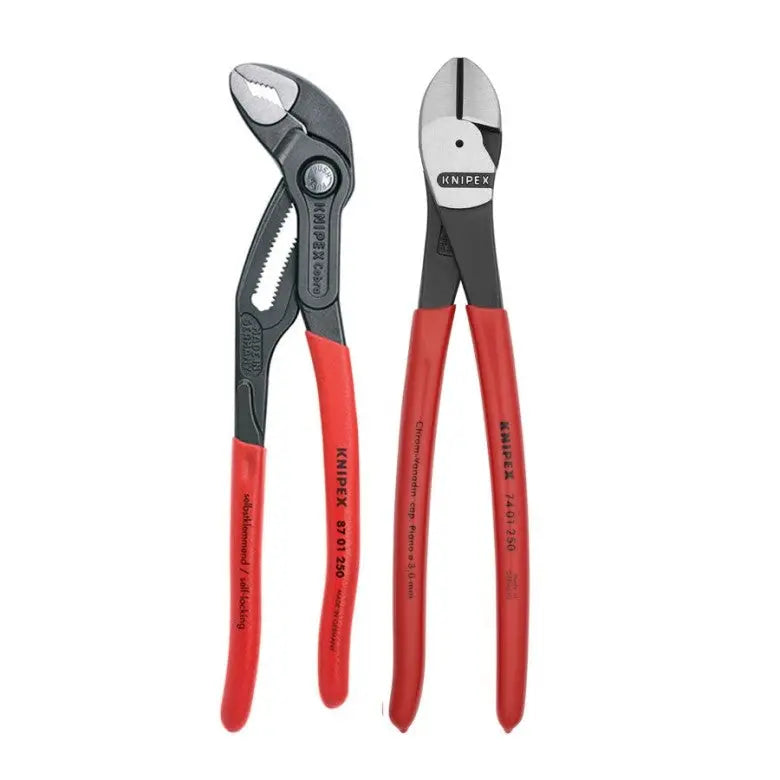 Knipex Set of 2 Pliers with Keeper Pouch - KN 9K 00 80 115 US Knipex