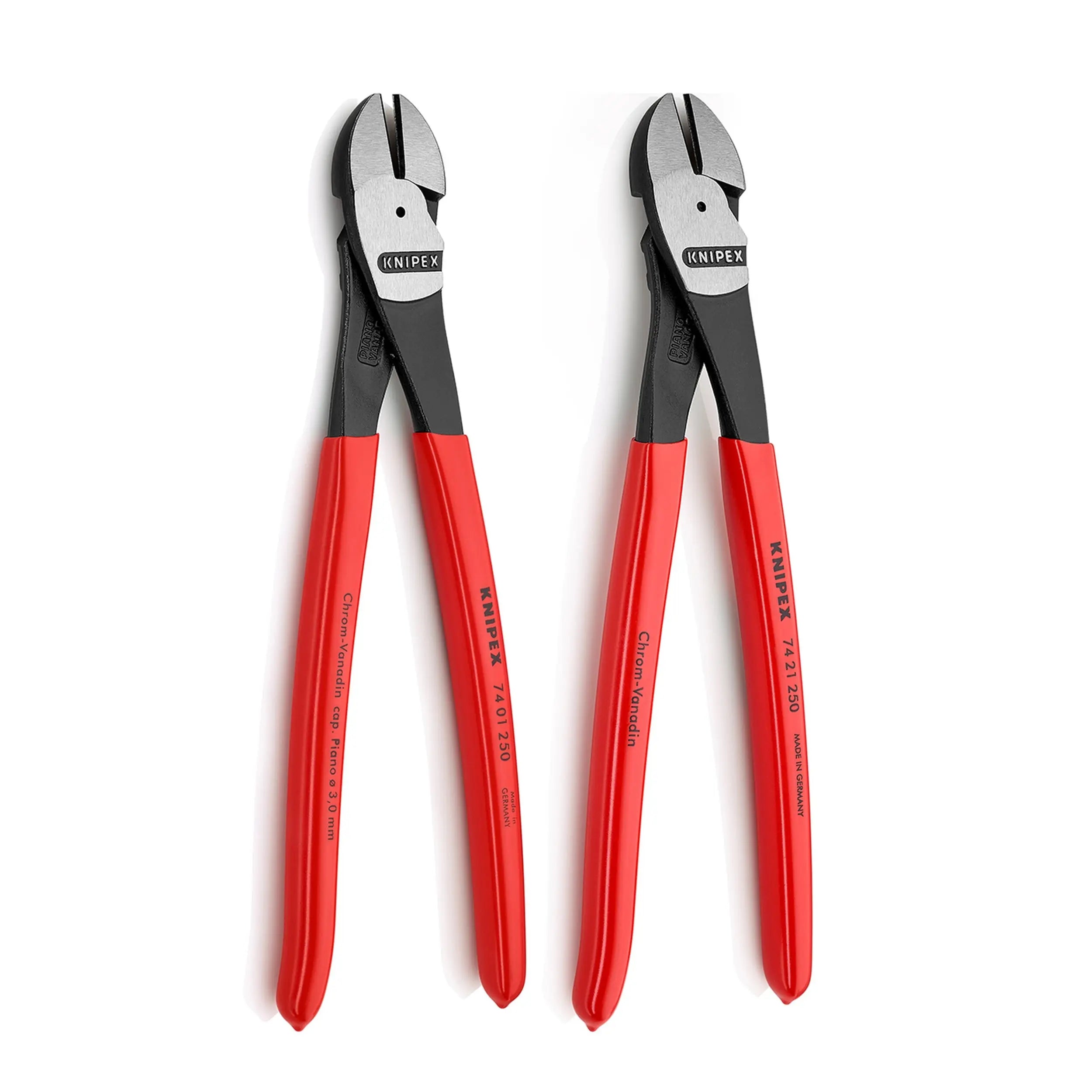 Knipex 9K 00 80 129 US KN | 2 Pc 10" Diagonal Cutter Set Knipex