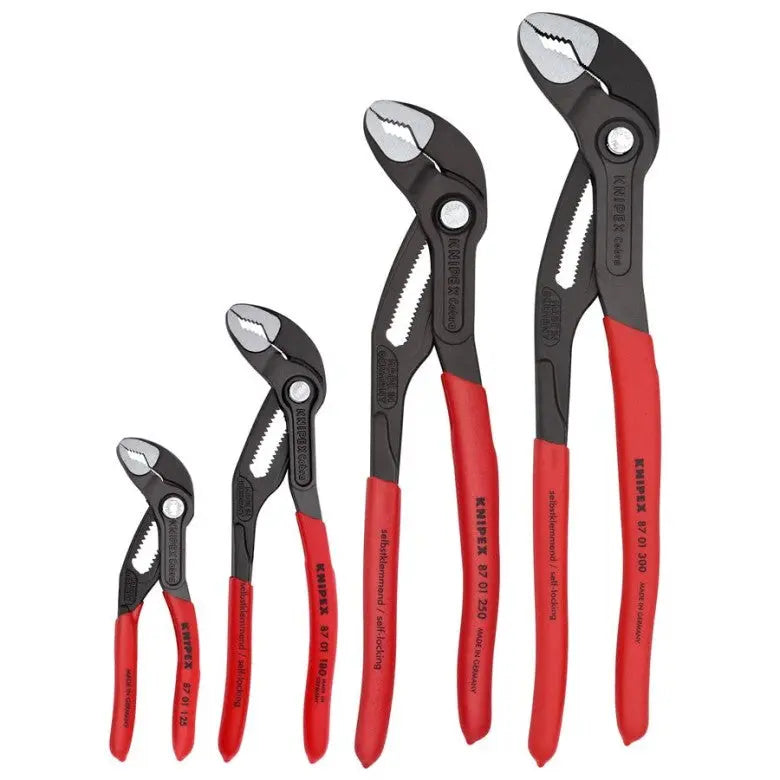 Knipex Set of 4 Cobra Plier - KN 9K 00 80 143 US Knipex