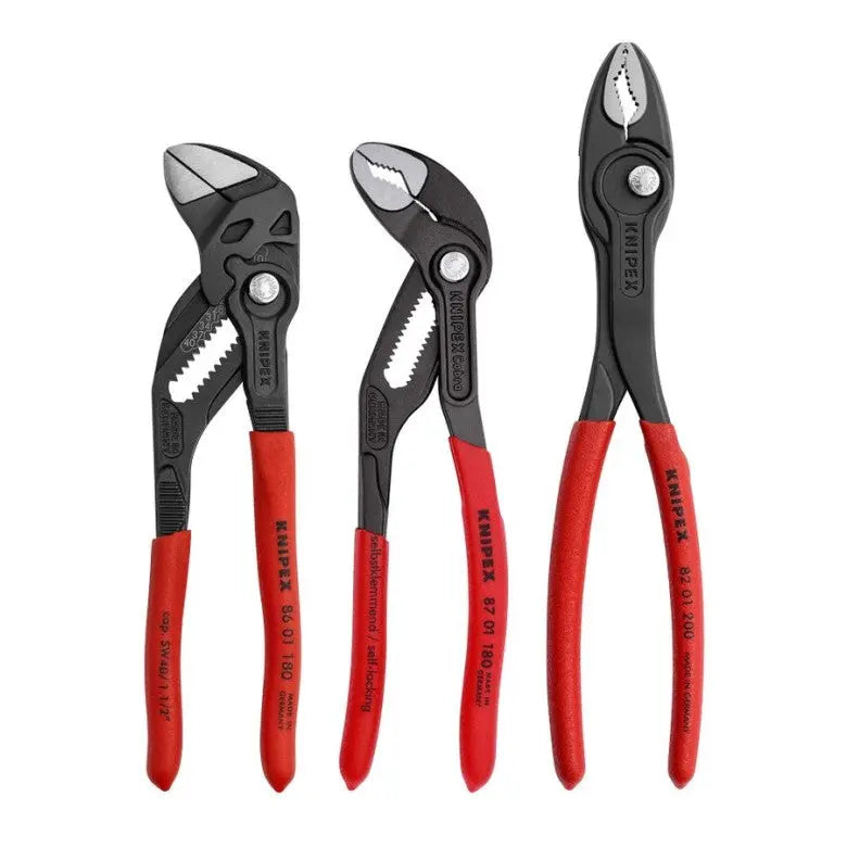 KNIPEX 3 Pc Top Selling Pliers Set - 9K 00 80 156 US Knipex