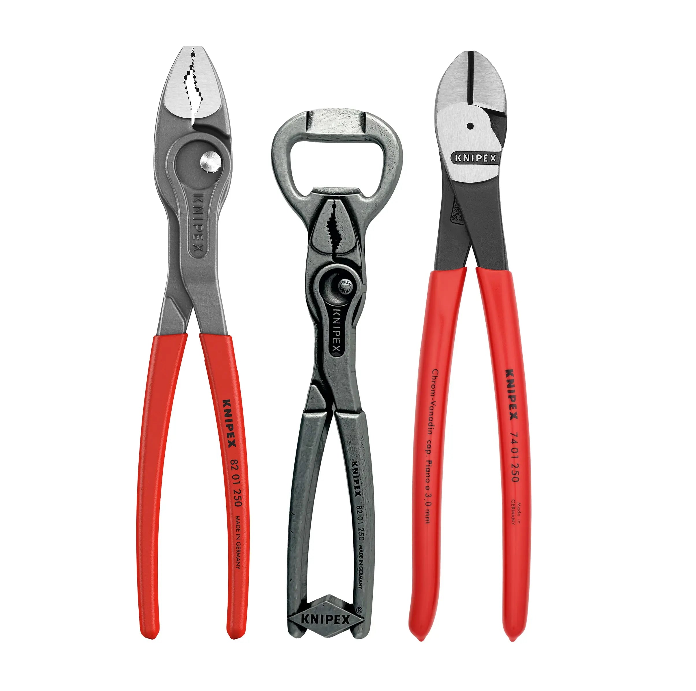 KNIPEX 3 Pc Summer Gift Set with Free 7" Bottle Opener
