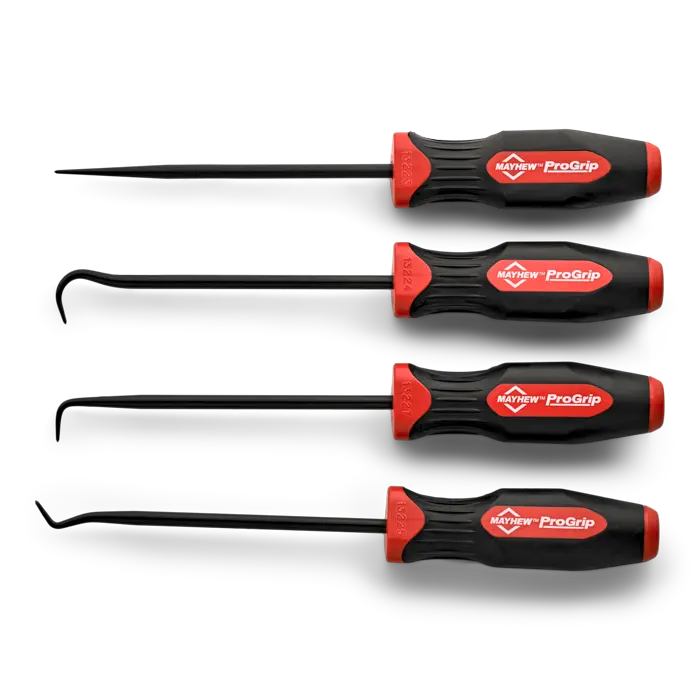 Wright Tool Set of 4 Dominator Picks, Hooks and Awls - WT 9M60000