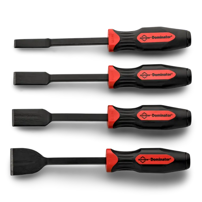 Wright Tool Set of 4 Dominator Carbon Gasket Scraper, 1/2 in - 1-1/2 in - WT 9M60001