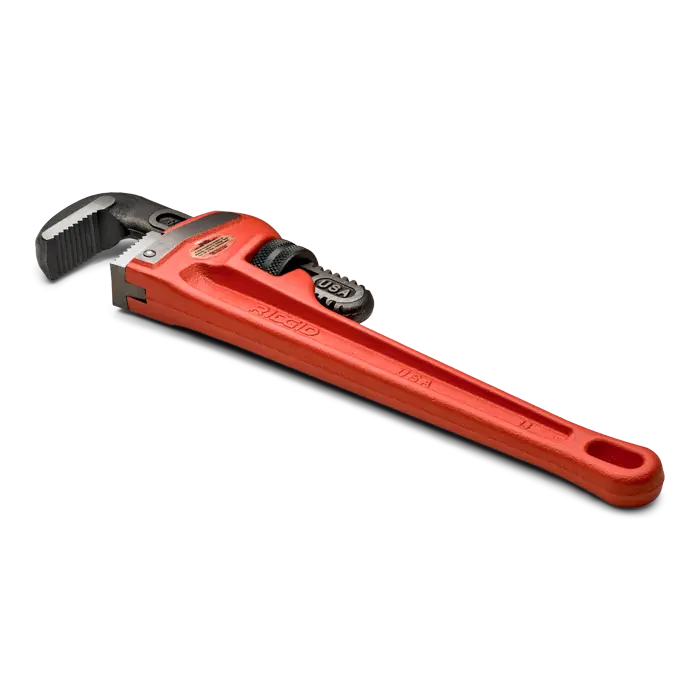 Wright Tool Heavy Duty Design Pipe Wrench, Length 12 in, Pipe Diameter 2 in - WT 9R31015 Pipe Wrench Wright Tool