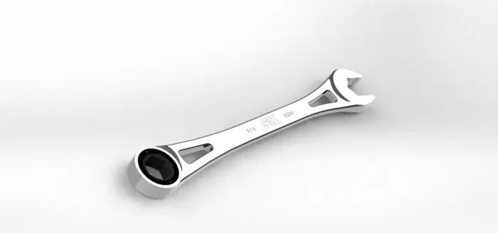 SK Tools - Wrench Rtch 6pt Combination Fractional 9/16in - 80041 SK Tools