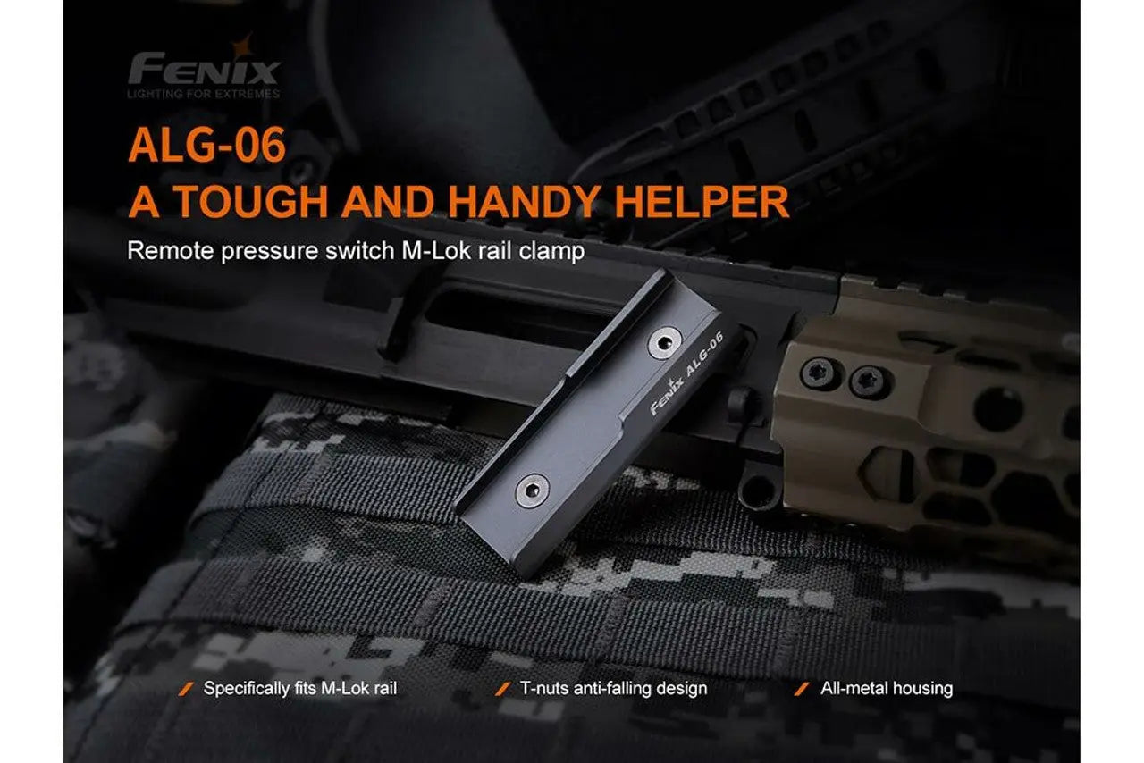 Fenix Pressure Switch M-Lok Rail Mount - F FX-ALG06 Fenix