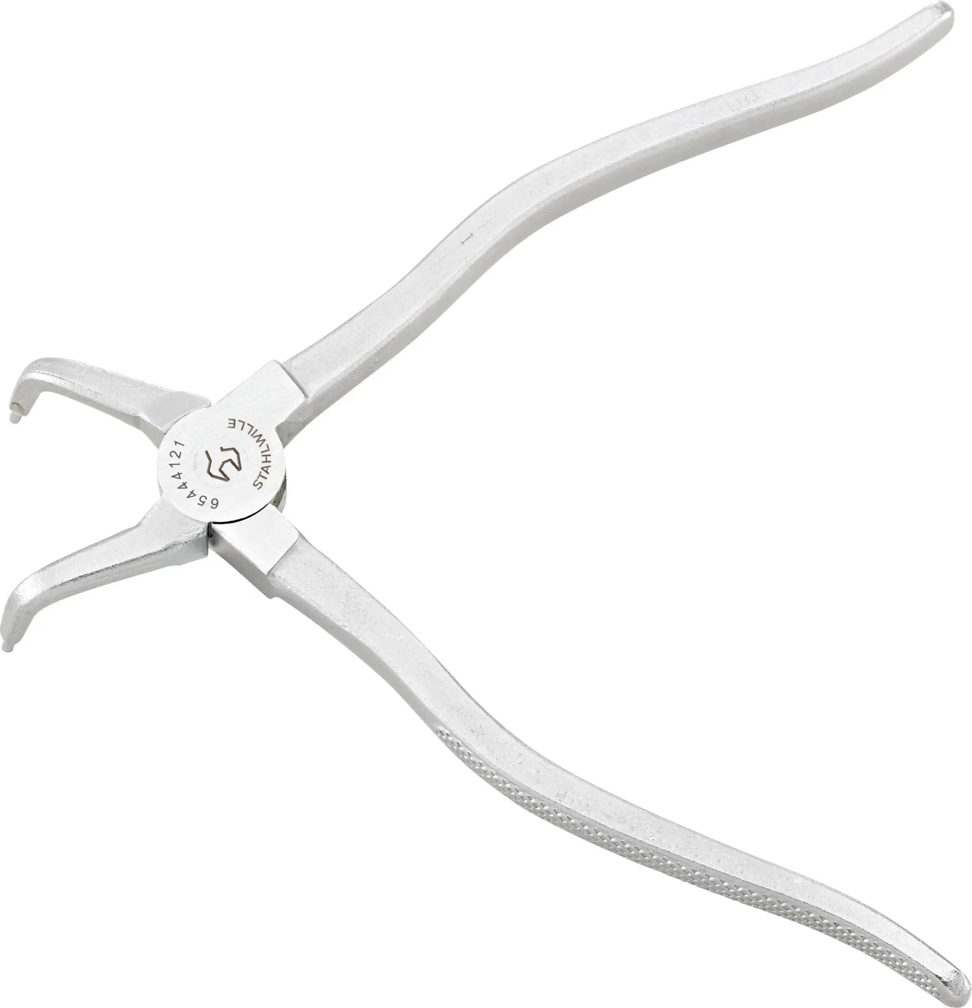 Stahlwille Chrome-Plated Internal Circlip Plier, J41 - ST 65444141 Stahlwille