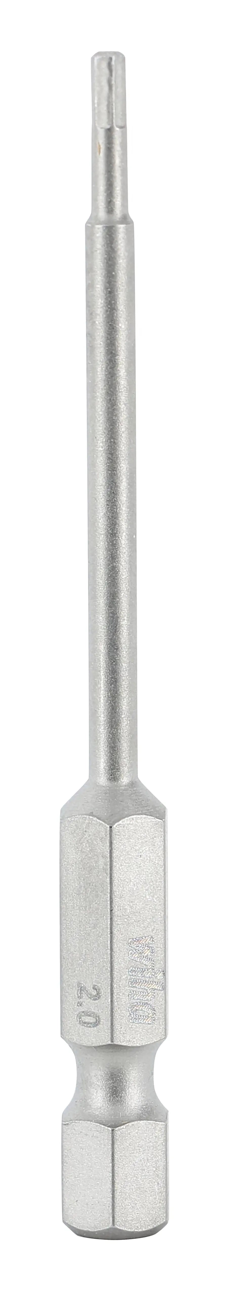 Wiha 74351, Hex Metric Power Bit 2.0 x 70mm Wiha