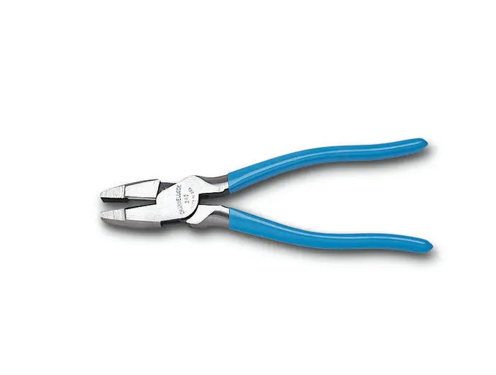 Wright Tool High Leverage Round Nose Linemen's Plier with Side Cutter, 9-1/2 in - WT 9C369
