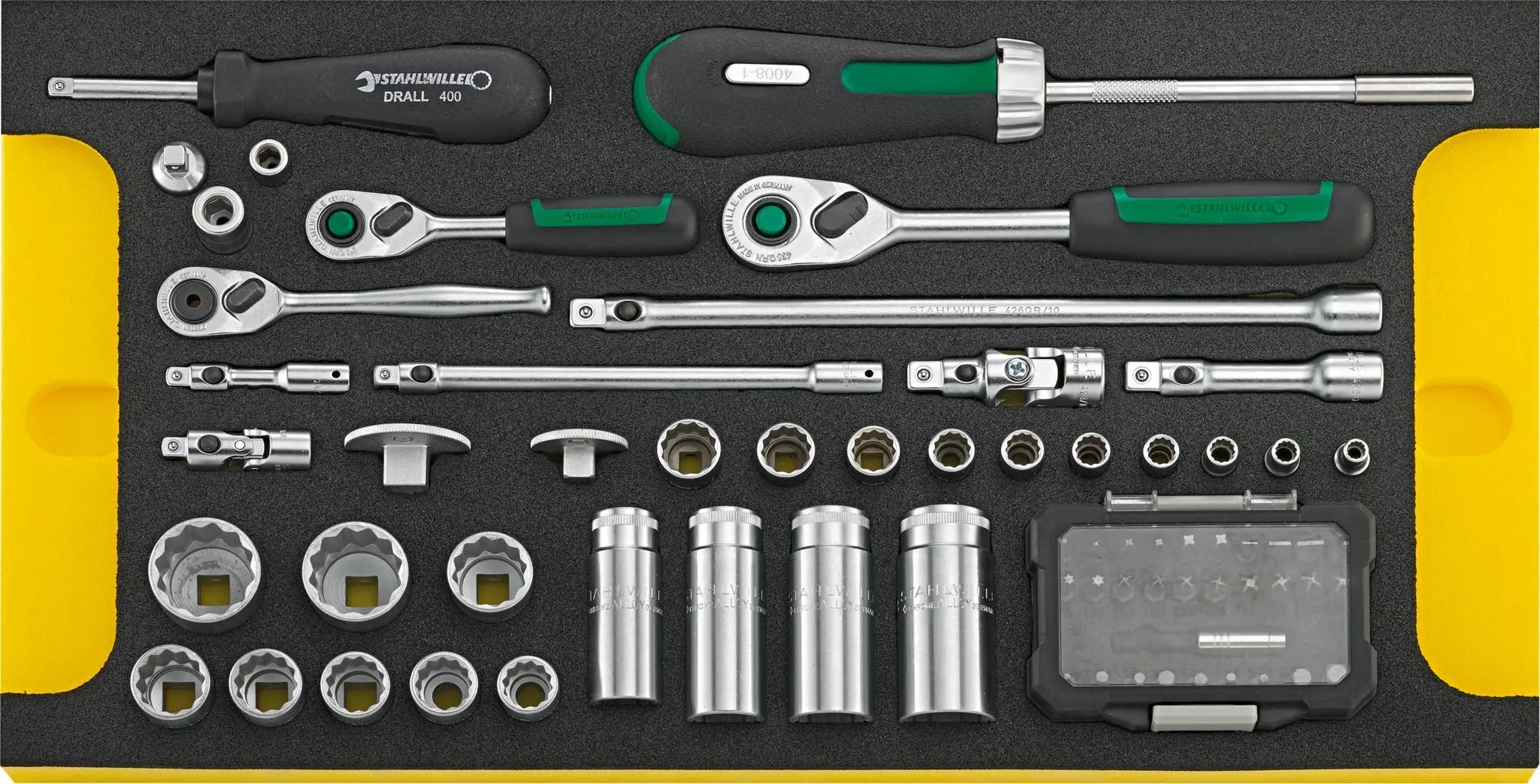 Stahlwille Set of 163 Inch Size Line Maintenance Tools with Tool Trolley no. 13217 - ST 98814935 Stahlwille
