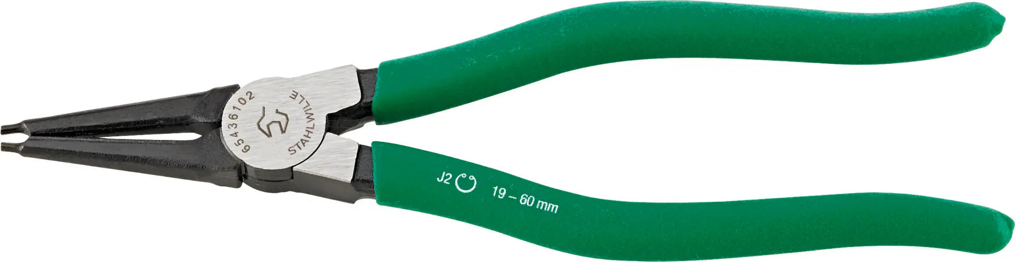 Stahlwille Polished Internal Circlip Plier, J3 - ST 65436103 Stahlwille