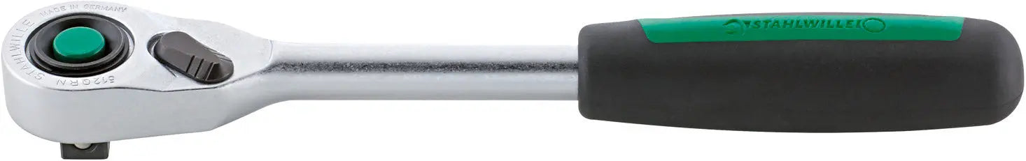 Stahlwille QuickRelease Fine-Tooth Ratchet, 80-Teeth - ST 13111120 Stahlwille