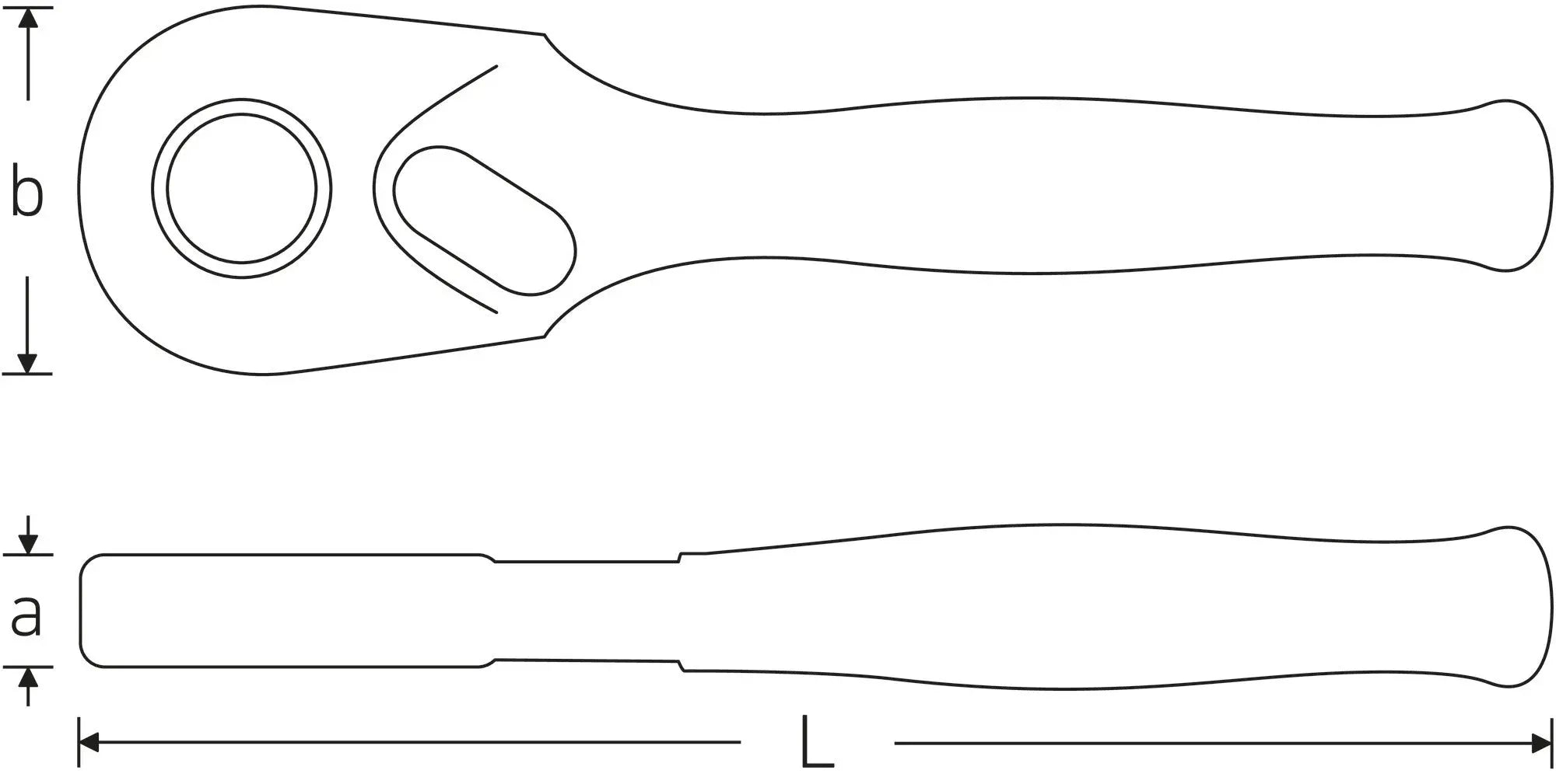 Stahlwille Bit Fine-Tooth Ratchet, 80-Teeth - ST 11132020 Stahlwille
