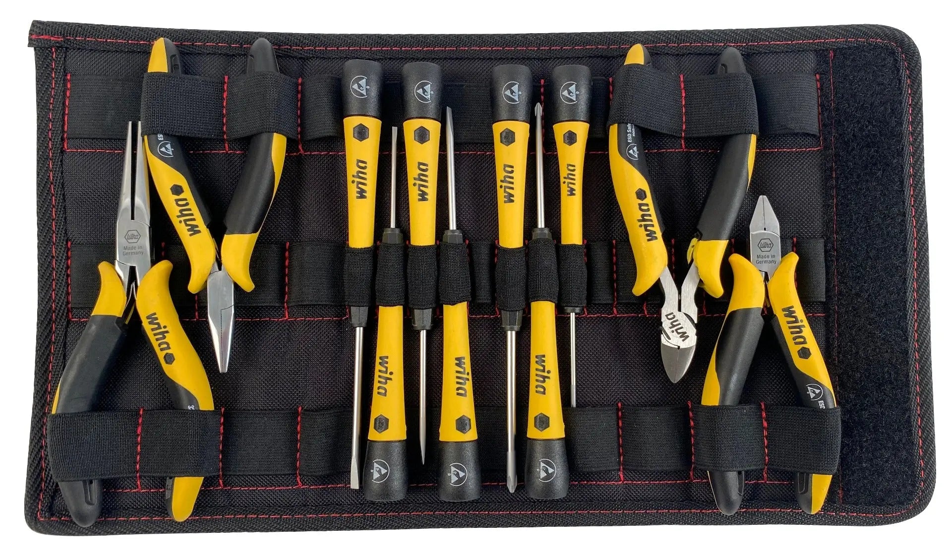 Wiha 32794, 11 PC ESD Set Pliers and Drivers Wiha