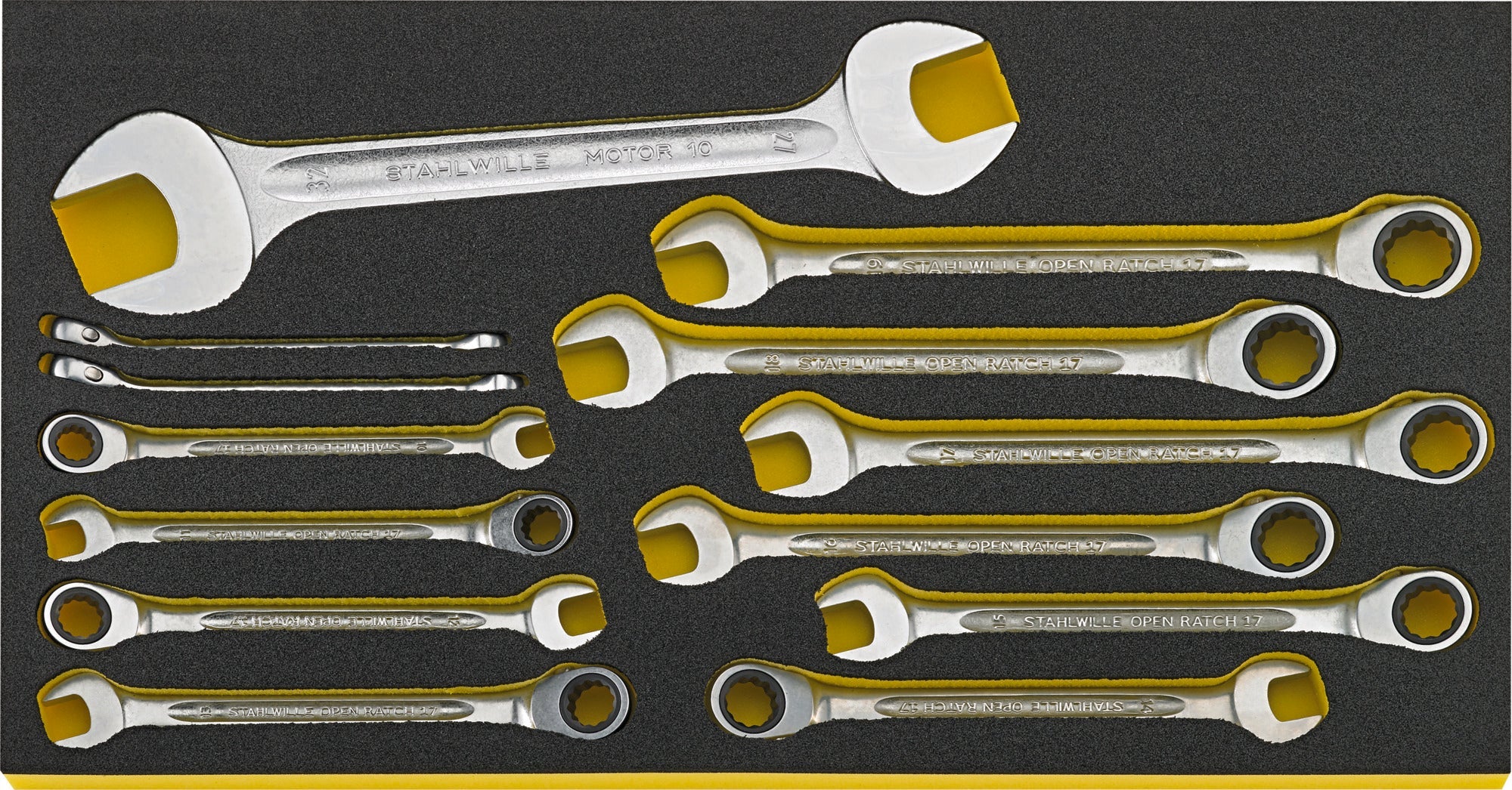Stahlwille Set of 206 7-Drawer AOG-Kit for Aircraft with Tool Trolley No. 13217 - ST 98814915 Stahlwille
