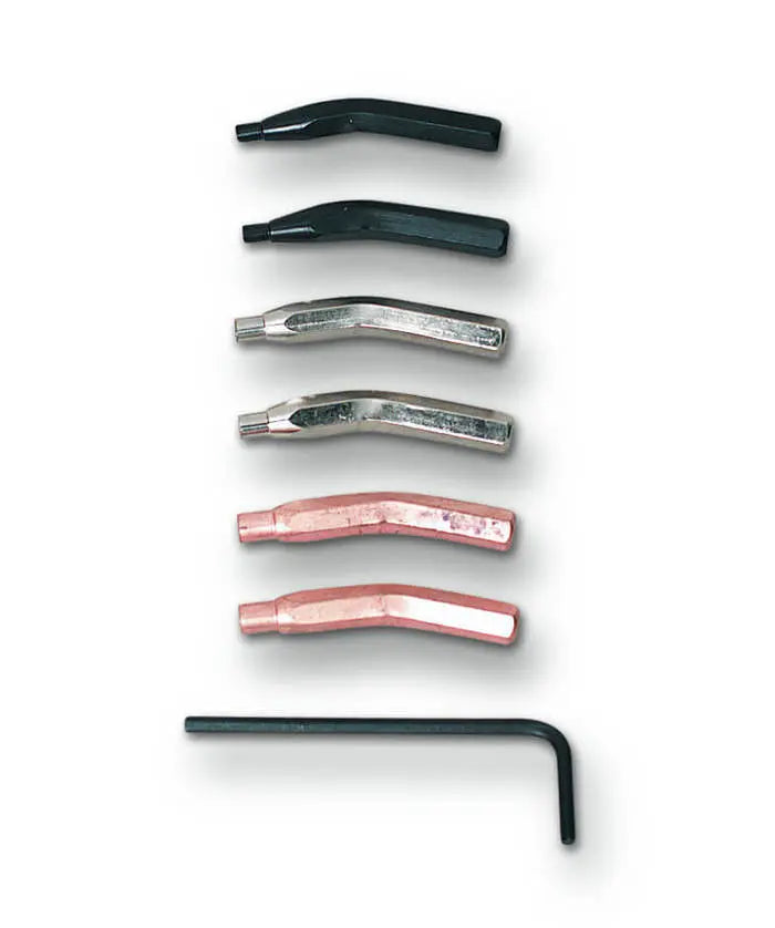 Wright Tool Retaining Ring Plier 20 deg Bend Replacement Tip Kit for 9H87 - WT 9H8720 Plier Replacement Tip Kit Wright Tool