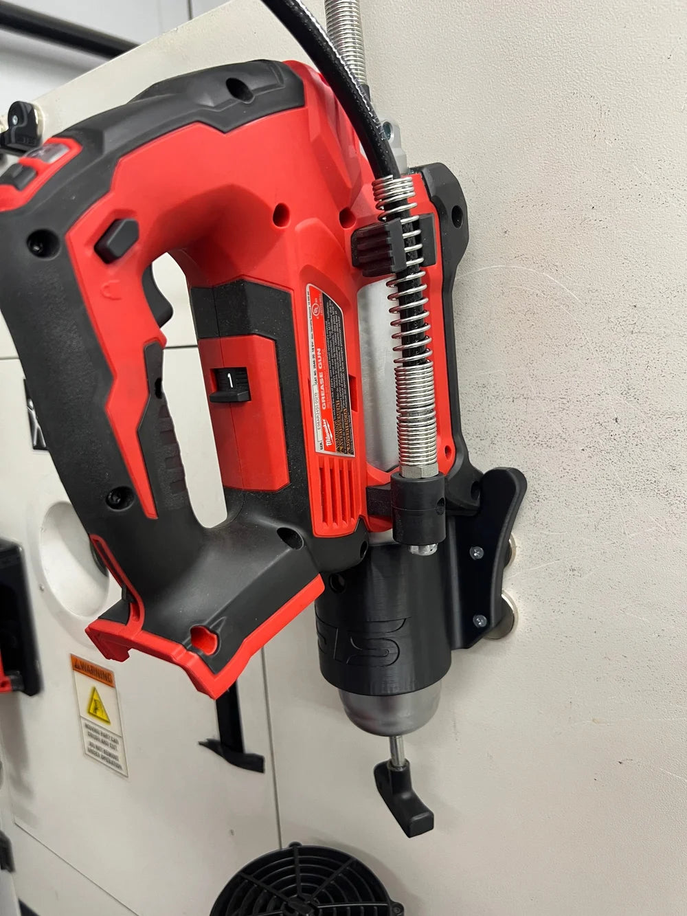 STS Auto Design Milwaukee M18 Grease Gun Holder - STSMW18GG