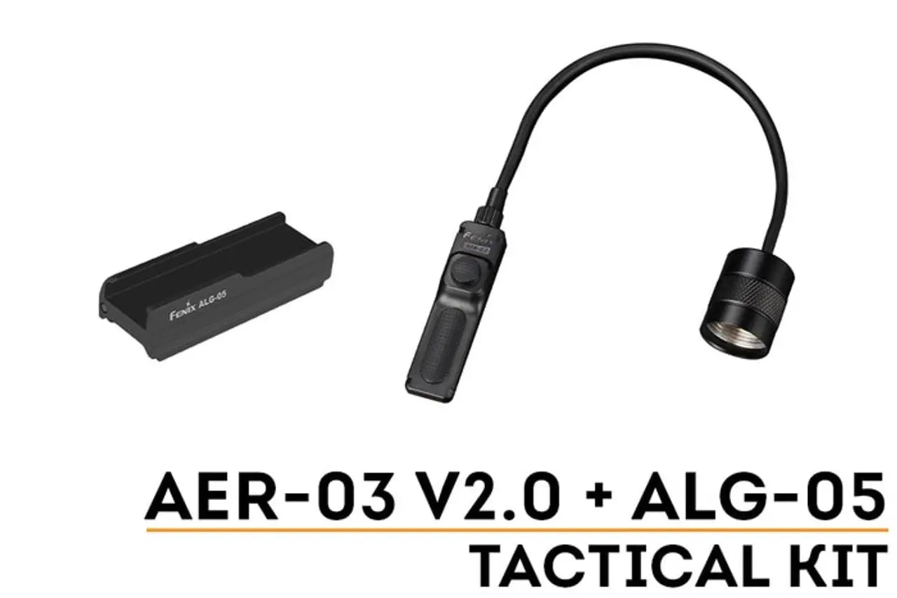 Fenix V2.0 + ALG-05 Tactical Kit, Tail Adapter 1.04 x 1.26 in - F FX-KIT-AER03 Fenix