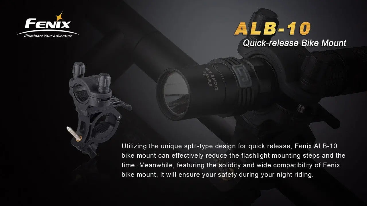 Fenix Quick-Release Bike Mount - F FX-ALB10 Fenix