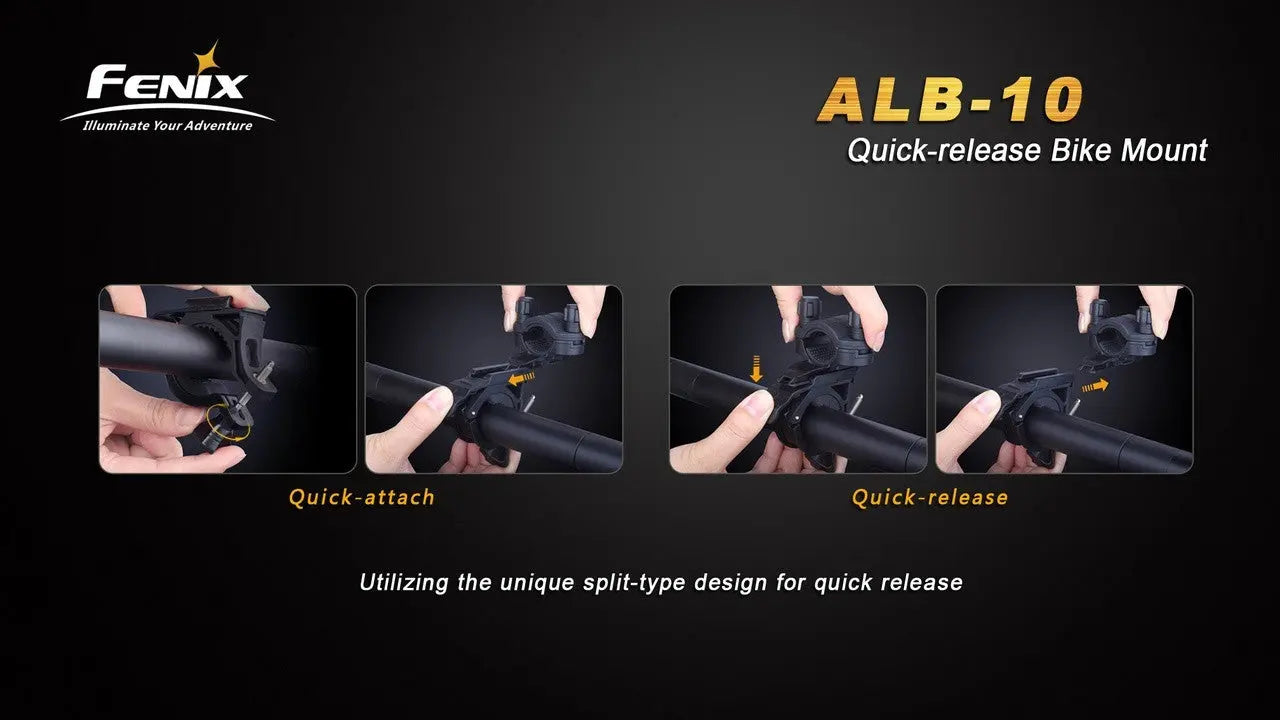 Fenix Quick-Release Bike Mount - F FX-ALB10 Fenix