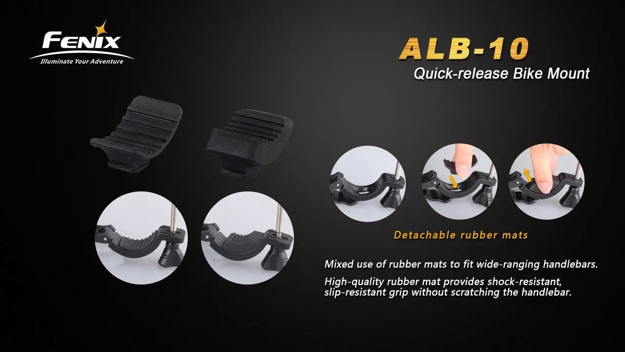 Fenix Quick-Release Bike Mount - F FX-ALB10 Fenix