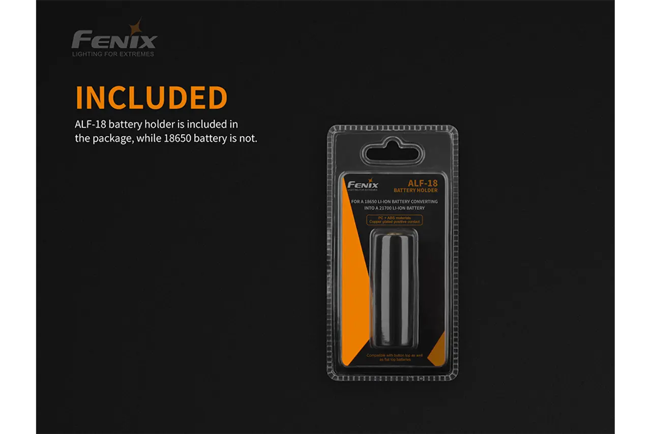 Fenix Battery Holder - F FX-ALF18 Fenix