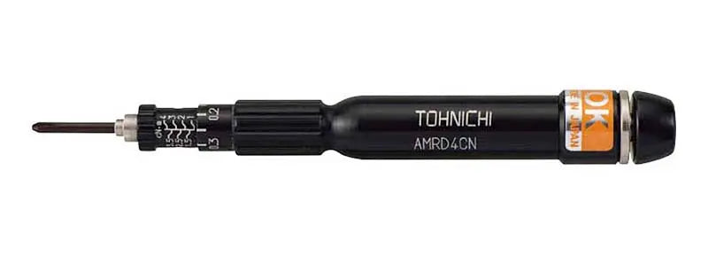 Tohnichi Rotary Slip Adjustable Torque Driver, Range 2-6, 0.1ozf.in resolution - AMRD6Z Torque Screwdriver Tohnichi