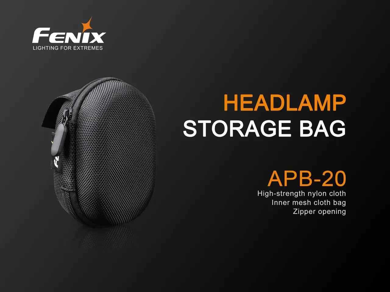 Fenix Headlamp Storage Bag - F FX-APB20 Fenix