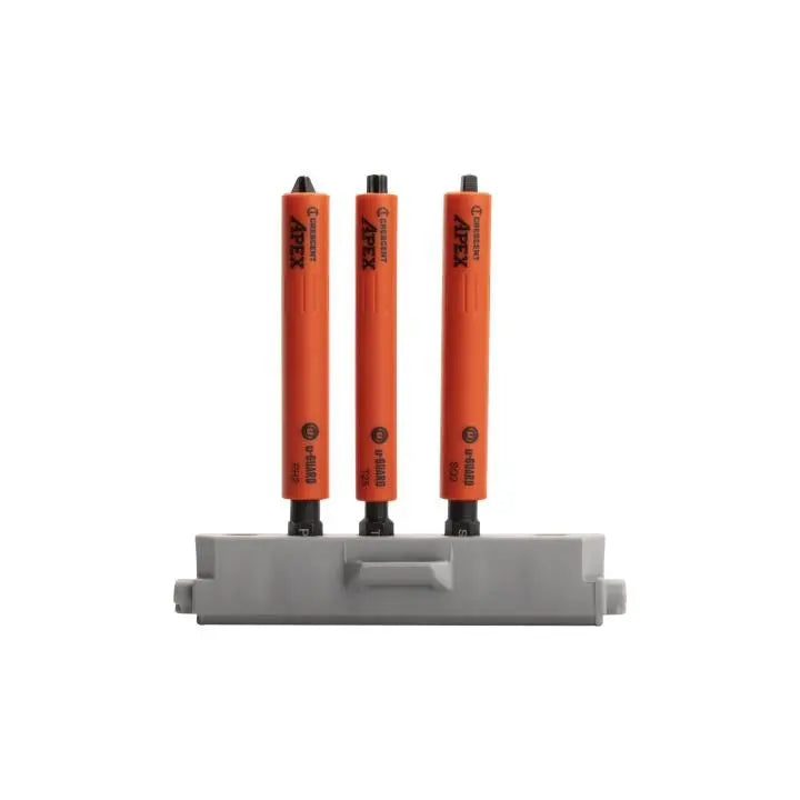 CRESCENT Set of 3 U-Guard Covered Impact Power Bit - GW CAUGB3BR-3 Power Bit Set CRESCENT