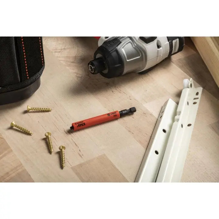 CRESCENT Set of 2 Square U-Guard Covered Impact Power Bit, PH2 x 3-1/2 in - GW CAUGB3BSQ2 Power Bit Set CRESCENT