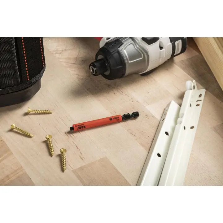 CRESCENT Set of 2 Torx U-Guard Covered Impact Power Bit, T25 x 3-1/2 in - GW CAUGB3BT25 Power Bit Set CRESCENT